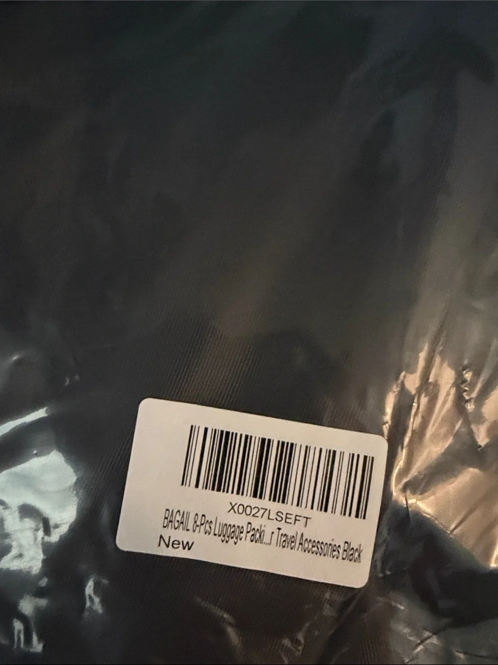 N/A packing cubes